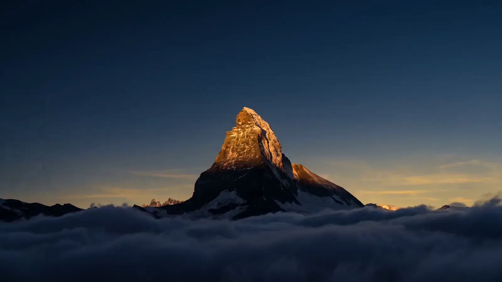 Sonnenaufgang am Matterhorn